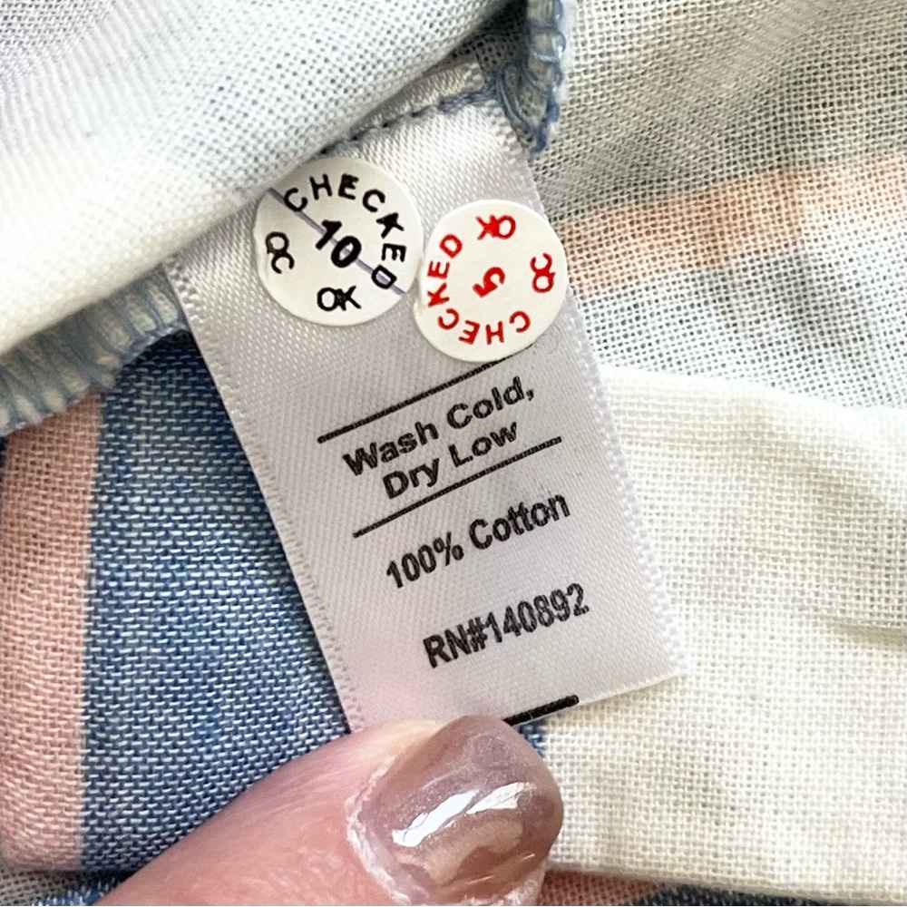 MARINE LAYER Maddie Wrap Dress in Blue/White Stripe Size XS Nautical Feminine - Picture 6 of 9